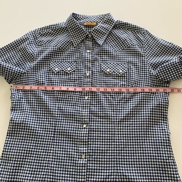 Via Penny Lane Reworked Apparel | Ice Cube Tie Dye Gingham Button Down Shirt - Picture 6 of 9